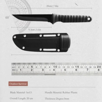 New Outdoor knife self-defense knife outdoor survival knife  high hardness one steel  portable mountaineering k