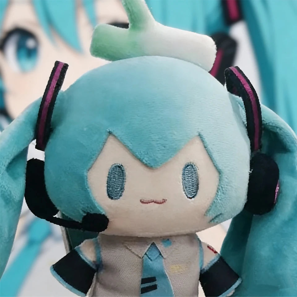 NEW 2026 Hatsune Miku Fufu Plush Doll Fuwafuwa Anime Kawaii Cute Cool Toys Dolls Plush Room Car Desk Decor Birthday Gift For Fan