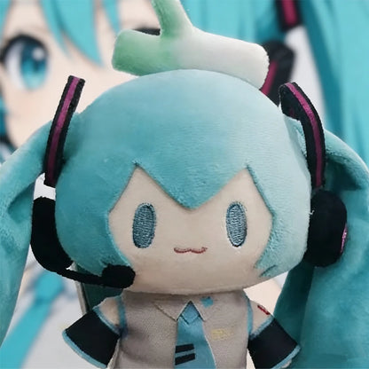 NEW 2026 Hatsune Miku Fufu Plush Doll Fuwafuwa Anime Kawaii Cute Cool Toys Dolls Plush Room Car Desk Decor Birthday Gift For Fan