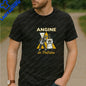 Angine De Poitrine Mens T-shirts and Tank Tops - Summer Short-sleeved Men's and Women's Comfortable T-shirts