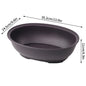 Rectangular Square Flowerpots Imitation Purple Clay Succulent Plants Pots Oval Pots Outdoor Garden Landscape Bonsai Pot Trays