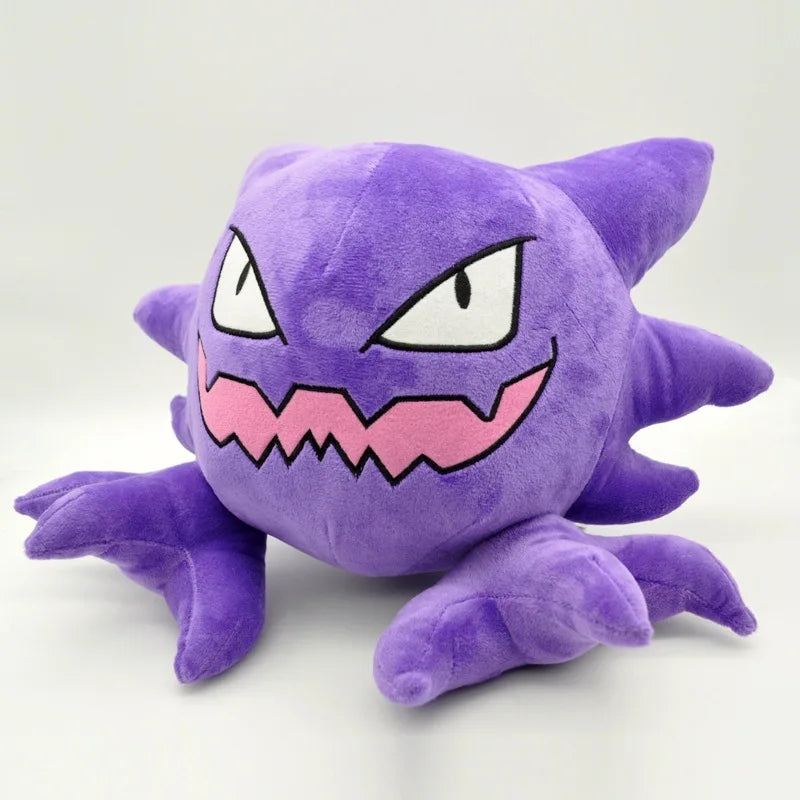 Pokemon Kawaii Gengar Haunter Soft Plush Toys Anime Fire Breathing Dragon Psyduck Pikachu Stuffed Peluche Dolls Birthday Gift