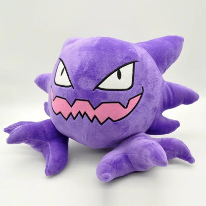 Pokemon Kawaii Gengar Haunter Soft Plush Toys Anime Fire Breathing Dragon Psyduck Pikachu Stuffed Peluche Dolls Birthday Gift
