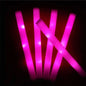 30/40/60/80/100/120Pcs RGB LED Glow Bulk Party Supplies Colorful Glow Sticks Foam Stick Cheer Tube Dark Light Birthday Wedding