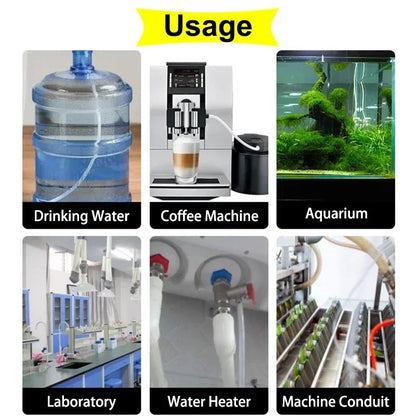 1/3/5/10M Silicone Tube Food Grade Rubber Hose Red Flexible Aquarium Air Irrigation Pipes Water Connector Garden Hoses