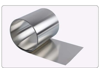 1 Meters 304 stainless steel strip sheet steel  coil steel strip 0.01 0.02 0.05 0.1 0.2 0.3 0.4 0.5 mm thickness