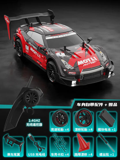 GTR 2.4G Drift Racing Car 4WD Off-Road,Remote Control Vehicle Electronic Hobby Toys For Kids RC Car