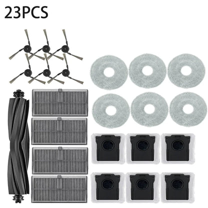 Dreame L40 Ultra / X40 Ultra Vacuum Cleaner Replacement Accessories Main Side Brush HEPA Filter Mop Cloths Dust Bag Spare Parts
