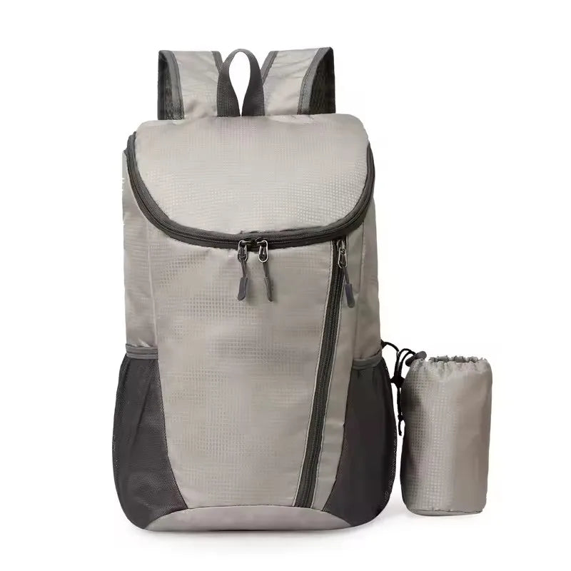 New Style Foldable Backpack Large Capacity Lightweight Waterproof Outdoor Sports Travel Bag Durable Easy Carry Versatile Package