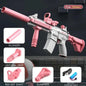 Water Gun Electric M416 Pistol Shooting Lighting Toy Gun Full Automatic Summer Pool Beach Toy For Kids Children Boys Girls Adult