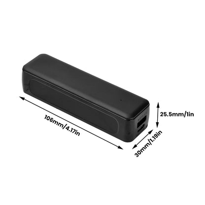 Welding-free 1-cell 21700 Mini Battery Power Bank Case 21700 Battery Box DIY Mobile Power Supply Box Kit Not Including Batteries