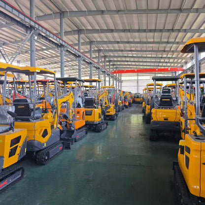 Mini excavator mini digger 1 ton excavator fast delivery digger CE/Euro 5 Diesel excavator 1.6 ton home digger customized
