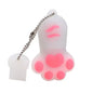 Silicone Cat Claw Cartoon USB Drive USB 2.0 Flash Drive 8GB Girl Specific Pen Driver 128GB 64GB Key Chain Memory Stick USB Stick