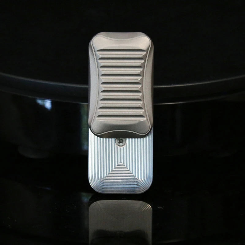 Titanium Alloy Soap Unlimited EDC Card Pusher Stress Relief Toy ADHD Anxiety Stress Toys Fidget Slider For Adult Gift