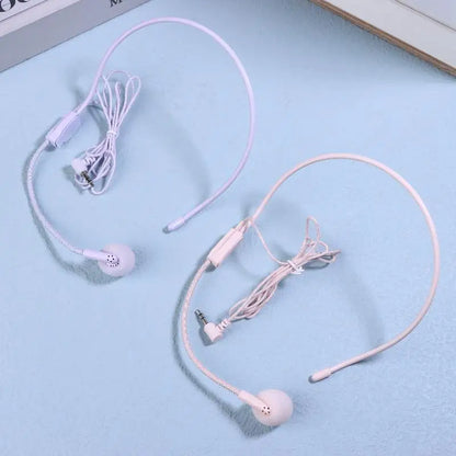 1Pc Wired 3.5mm Plug Guide Lecture Speech Headset Mic Portable Head-mounted Headset Microphone For Teaching Meeting