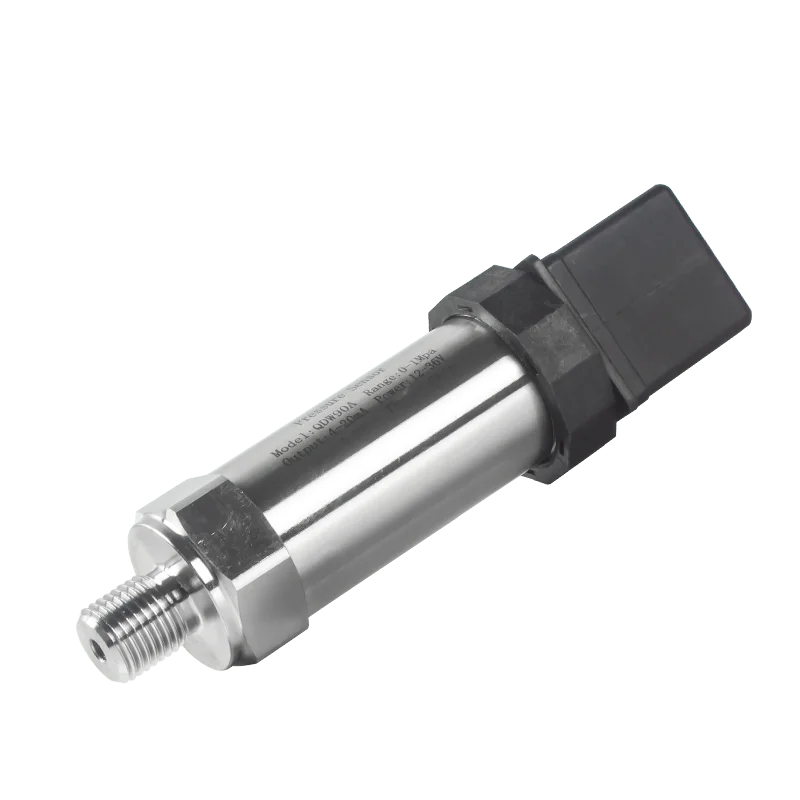200bar 400bar 600bar NPT1/4 Water Oil Fuel Diesel Pressure Transmitter 4-20mA RS485 0-10V 0-5V Hydraulic Pressure Sensor QDX50A