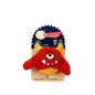 OUZEY Squeaker Dogs Balls Toy Bite Resistant Plush Toys For Small Dogs Interactive Chew Ball Toys Pets Training Accessories