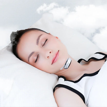 Smart Anti-Snoring Device TENS Pulse Snore Stopper Portable Sleep Aid Health Noise Reduction for Improved Sleep Quality