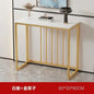 Modern Home Console Table High-looking and Light Luxury Storage Display Shelf Narrow Table for Hallway Entryway Living Room
