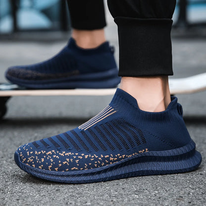 Large Size Casual Sneakers Men'S Sports Shoes Fashion Easily Breathable Men Platform Sneakers Comfortable Running Mens Shoes