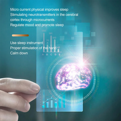 Sleep Aid Machine Anxiety Pressure Relief Handheld Micro-Current Instrument Improved Insomnia Artifact Sleeping Device for Home