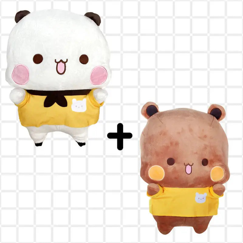 New Bubu And Dudu Panda Plush Cute Cartoon Panda Bear Doll Kawaii Stuffed Soft Pillow Toy Children'S Day Gifts For Kids