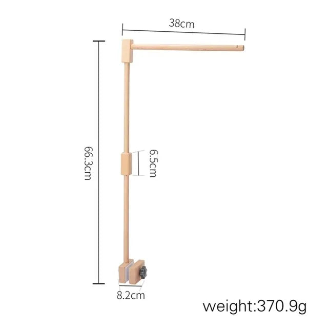 Baby Mobile Crib Bed Bell Musical Rattles Toys Soft Felt Cartoon Animal for Infants Nursery Mobiles Forest Animals Crib Toys