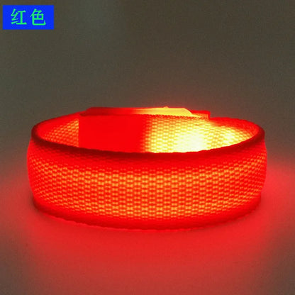 Ddjoy Led Bracelet Concert Party Bar Bracelet Velcro Led Luminous Sports Wrist Strap Party Supplies