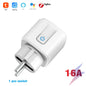 Tuya ZigBee Smart Socket Supporting Google/Alexa Voice Control| Requires Gateway| Remote Scheduling/Power Consumption Statistics