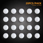 20Pcs/Lot 17/24/28/38mm Internal Plastic Rattle Squeaker Noise Maker Sound Box for Pet Dog Baby Toys DIY Plush Doll Repair Parts