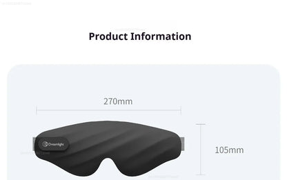 Dreamlight Eye Mask Sleep 3D Stereoscopic Sleep Aid for Men Women Adult for Sleeping Block Out Light Travel Blindfold Breathable