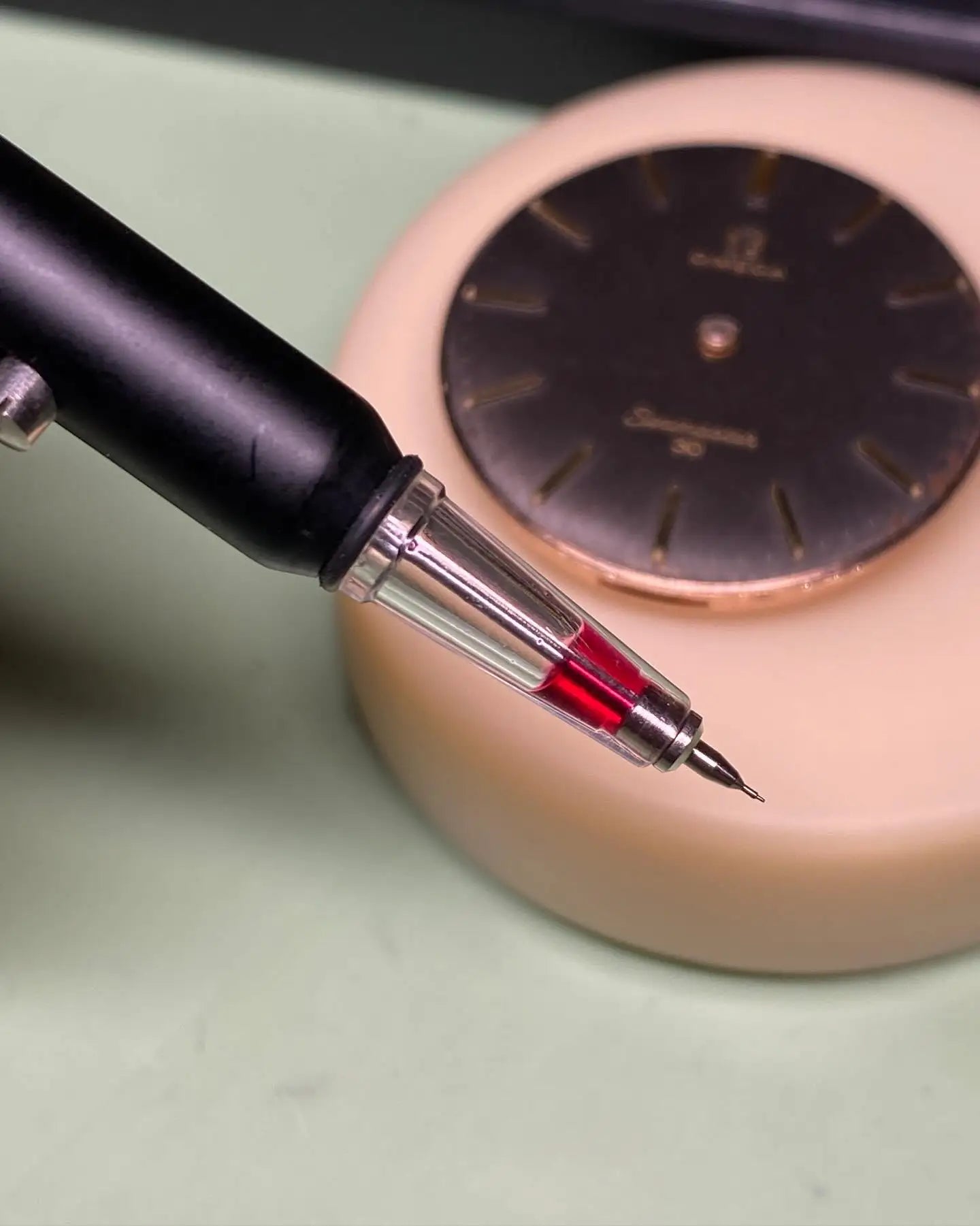 Automatic Watch Lubricant Oiler Oil Pin Pen Oiler Pen Pin Watch Clock Sewing Repair Tool Kit for Watchmakers Precision Tool