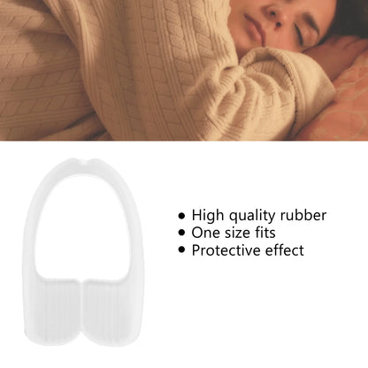 10pcs Dental Night Guard Rubber Athletic Protection Mouth Clenching Guard for Grinding Teeth Sleeping Devices Snoring Stopper