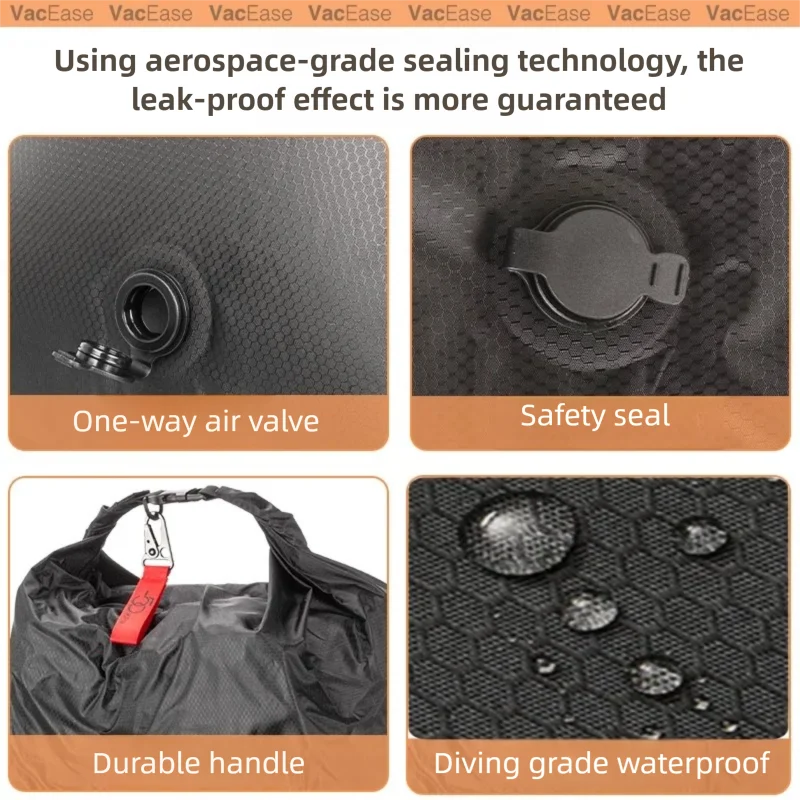 Vacuum Compression Storage Bag Portable Large Capacity Waterproof Luggage Bag Clothes Bag Dustproof Business Trip Travel
