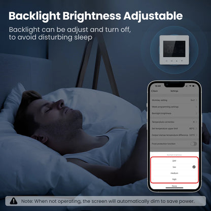 AVATTO WiFi/ZigBee Smart Thermostat Low Power Battery Water Gas Boiler Temperature Controller For Tuya Alexa Google Home Alice