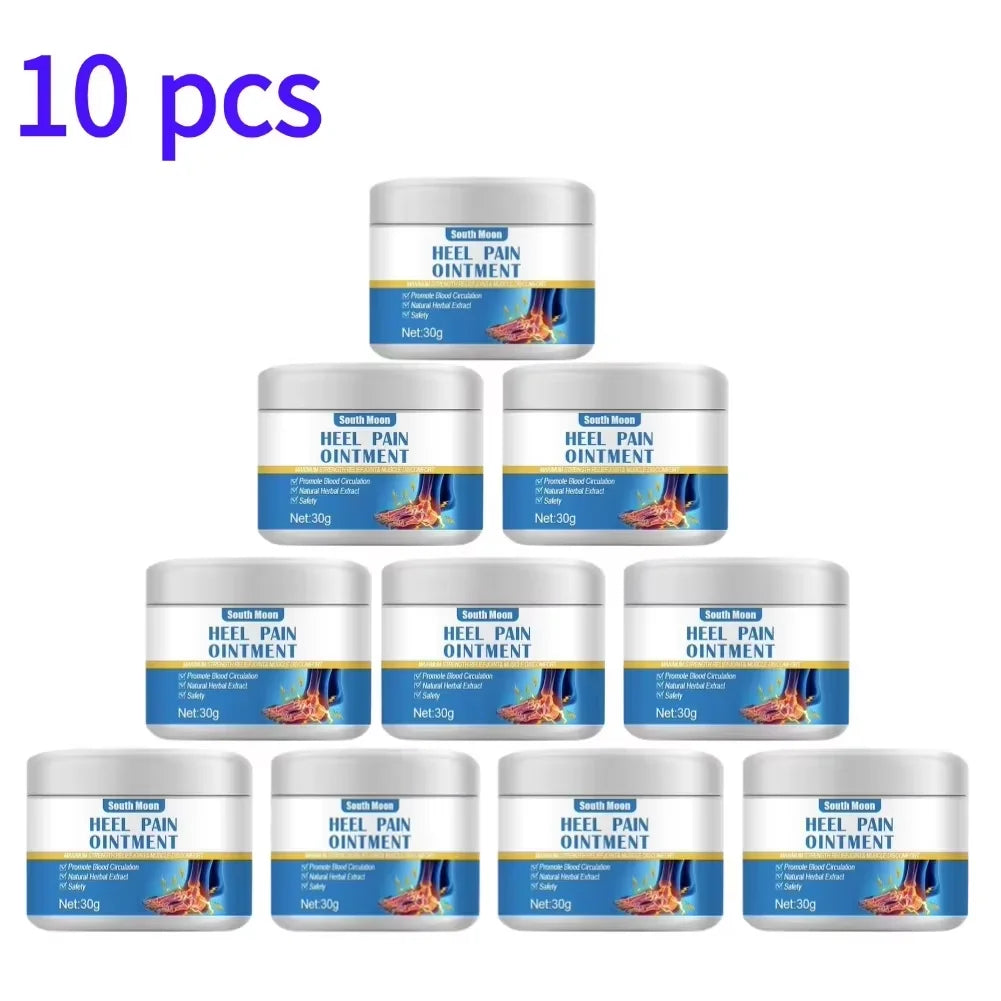 10/5/3/1pcs Heel Pain Ointment Achilles Tendonitis Fasciitis Plantar Alleviate Cream Foot Bone Spur Ache Massage Health Care