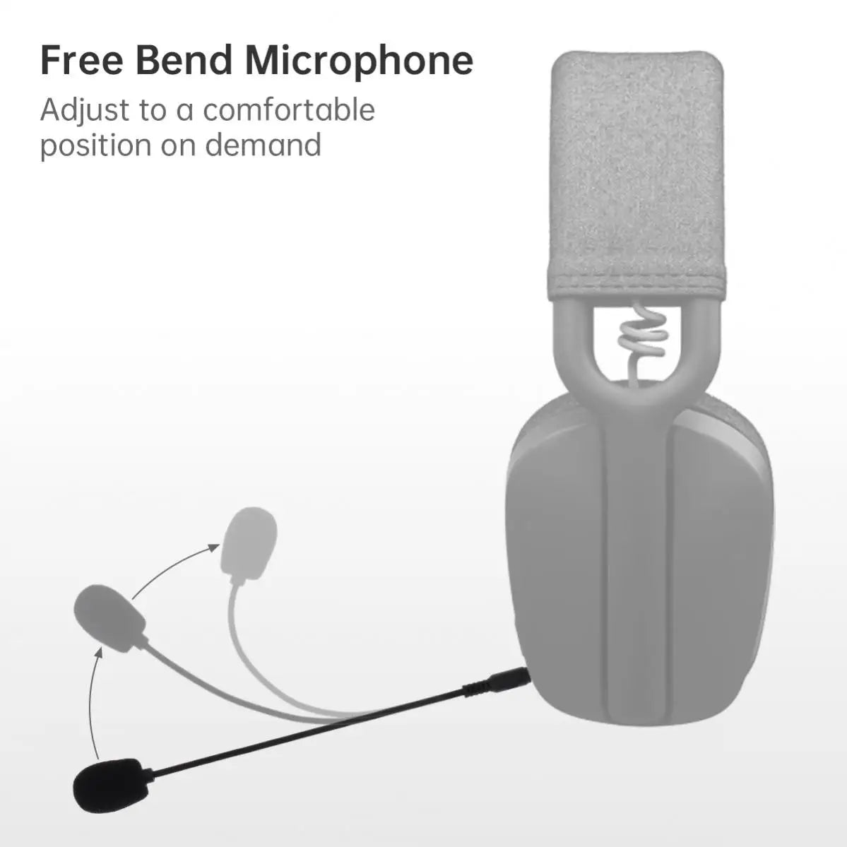 1 pc 3.5mm Microphone 90 Angle Bending Folding Metal Hose Microphone Capacitor