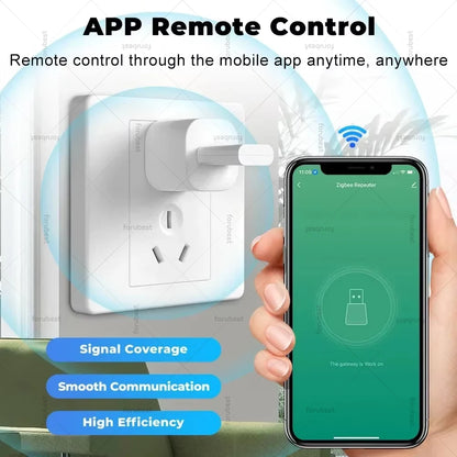 Zigbee 3.0 USB Signal Repeater Range Extender Amplifier For Home Assistant Zigbee2MQTT Tuya Smart Life Devices Automation Module
