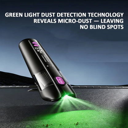 Car Vacuum Cleaner With Brushless Motor Lighting Handheld Vacuum Portable Cordless Compressed Air Duster For Car Home Office