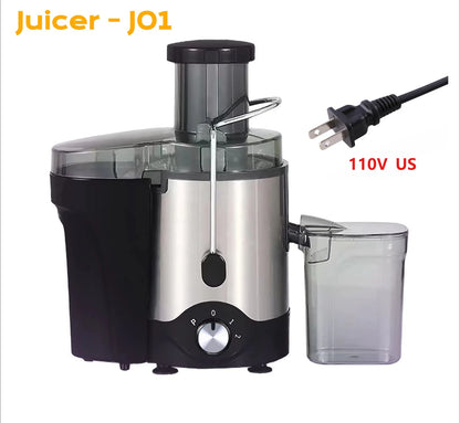 Juicer ALW-J01 110V/220V  Centrifugal Electric Fully Automatic Stainless Steel Multi-Function Juicer Separation for Home Use