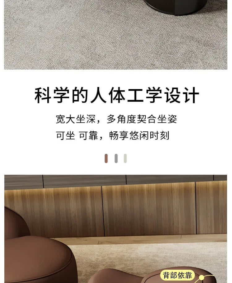 American Creative Living Room Sofa Modern Luxury Hotel Lobby Beauty Salon Lounge Reception Sofa Designer Office Furniture FYOS