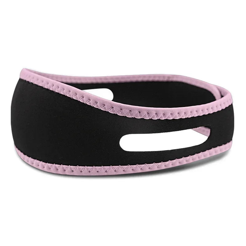 1pc Anti Snore Chin Strap Stop Snoring Snore Belt Sleep Apnea Chin Support Straps for Woman Man Health Care Sleeping Aid Tools