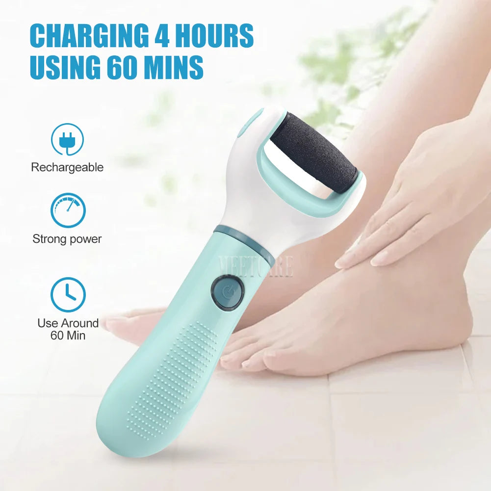 Electric Foot Grinder Remover Dead Skin Professional Grinding Exfoliator Remove Dry Dead Cracked Safe Painless Repair Care