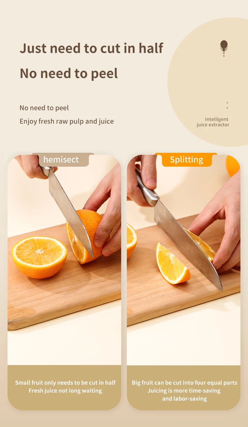 USB Charging Portable Electric Juicer 7.4V Orange Lemon Fruit Blender Household Juice Squeezer Mixer Citrus Juicer for Travel