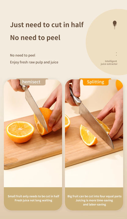 USB Charging Portable Electric Juicer 7.4V Orange Lemon Fruit Blender Household Juice Squeezer Mixer Citrus Juicer for Travel