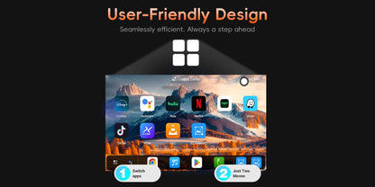 GetPairr P1 Android 13 AI Box 8GB 128GB Wireless CarPlay Android Auto Aadpter Youtube Video Box for Car with Wired Carplay