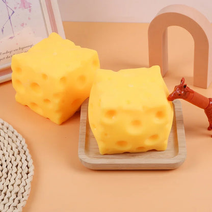 Giant Cheese Squeeze Toy blind box Extra Large Size Cheese Squishy Fidget Toys Slow Rebound Shapeable Venting Ball toys Gifts