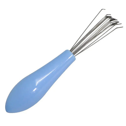 Plastic Handle Comb Hair Brush Cleaner Multifunctional Hand Tool Comb Cleaning Brush Cleaning Supplies Embedded Beauty Tools