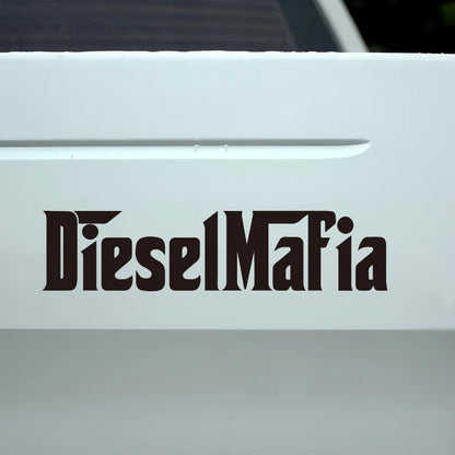 Car Body, Window Full Stickers Featuring Holographic Diesel Mafia Car Body，Attractive Diesel Mafia Holographic Car Stickers