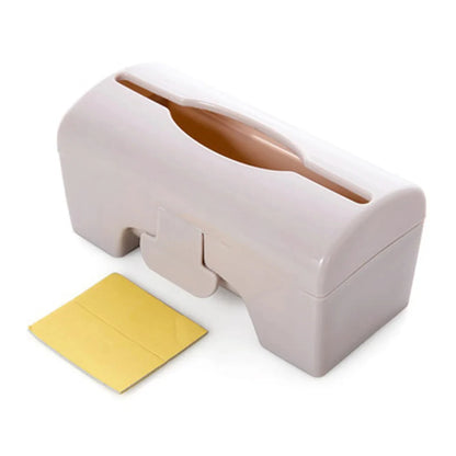 Trash Bags Storage Box Garbage Bag Dispenser for Kitchen Bathroom Wall Mounted Grocery Bag Holder Kitchen Plastic Bags Container